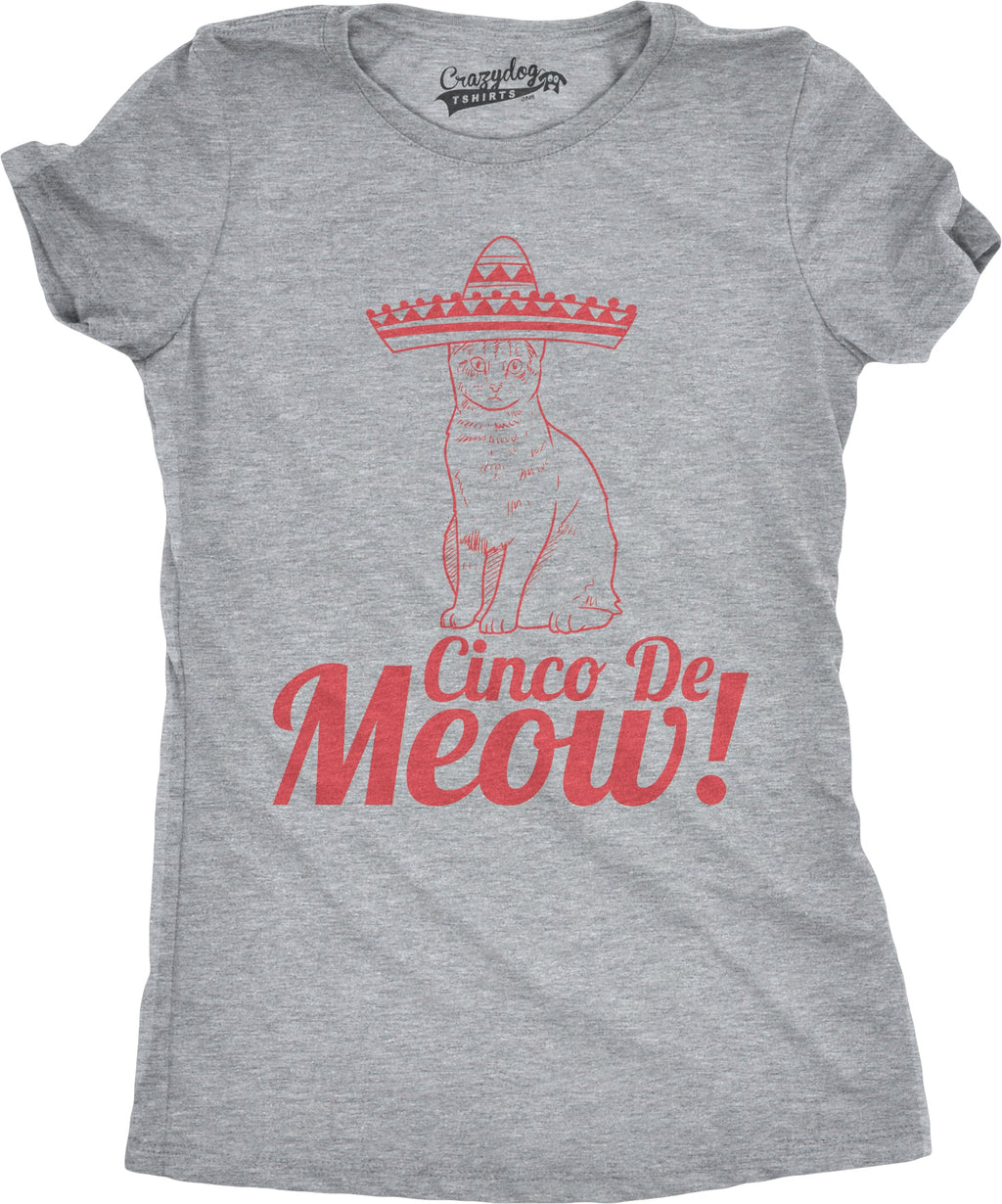 Cinco De Meow Cat Women's T Shirt