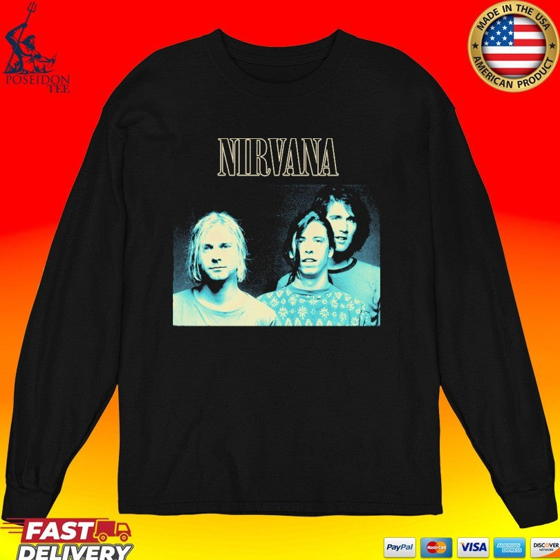 Nirvana Erode Indigo T-shirt