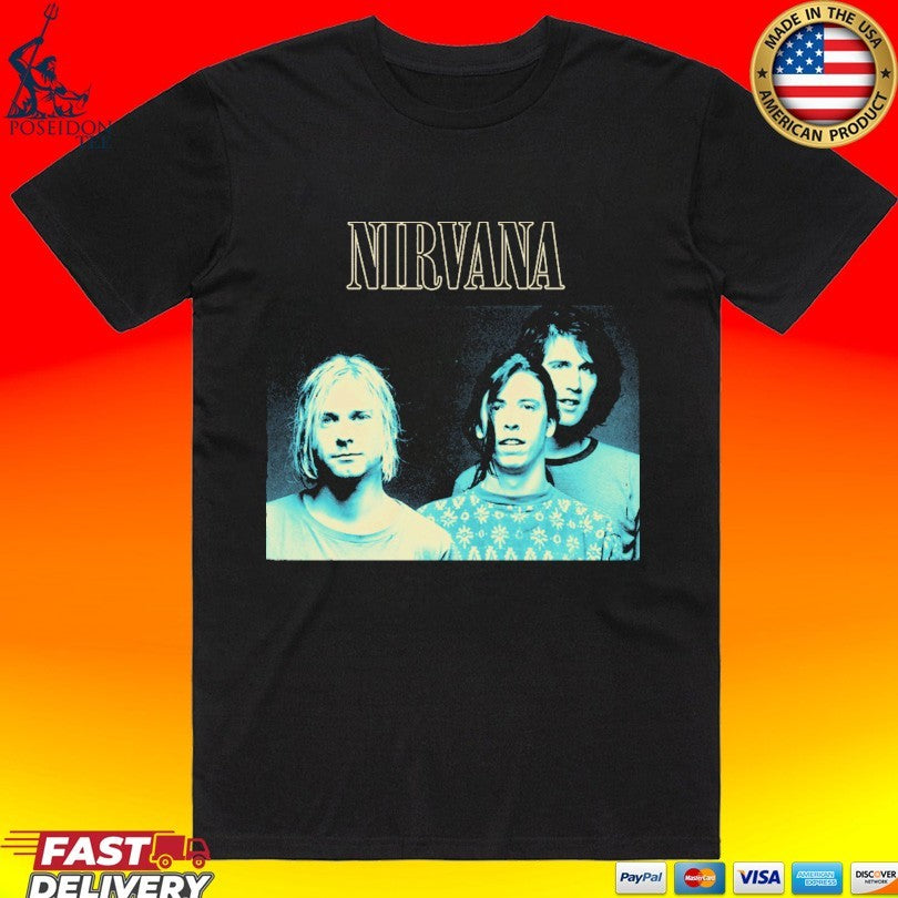 Nirvana Erode Indigo T-shirt