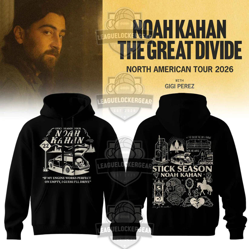 Kahan The Great Divide North American Tour 2026 Hoodie