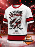 North Ice Club Storm Surge Category One Red Warning 2026 Season T-Shirt