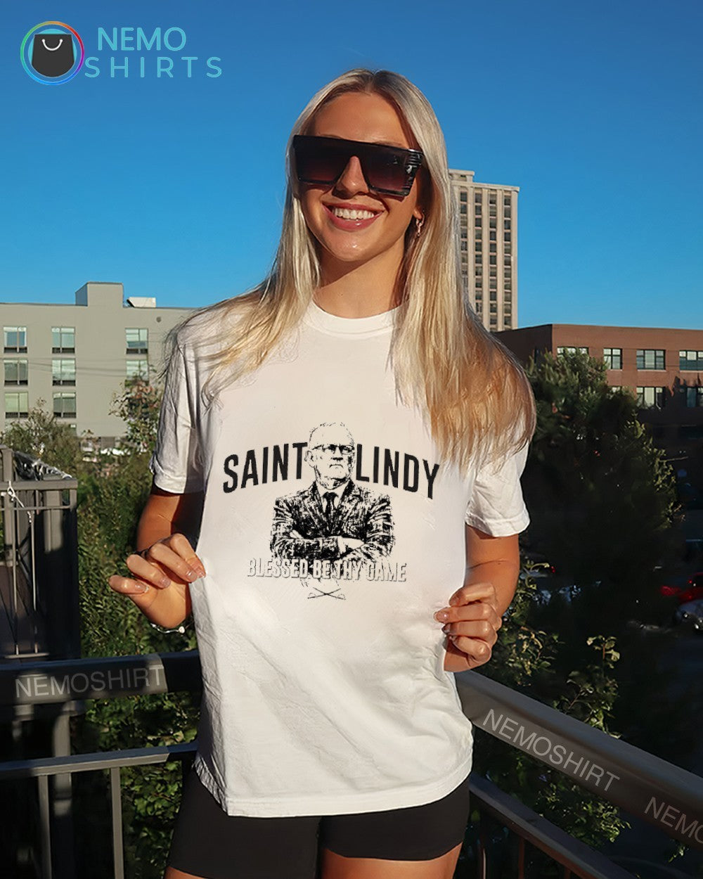 Saint Lindy Ruff blessed be thy game Buffalo Sabres shirt