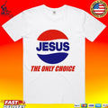 Okc Thunder Jalen Williams Jesus The Only Choice Pepsi Logo T-shirt