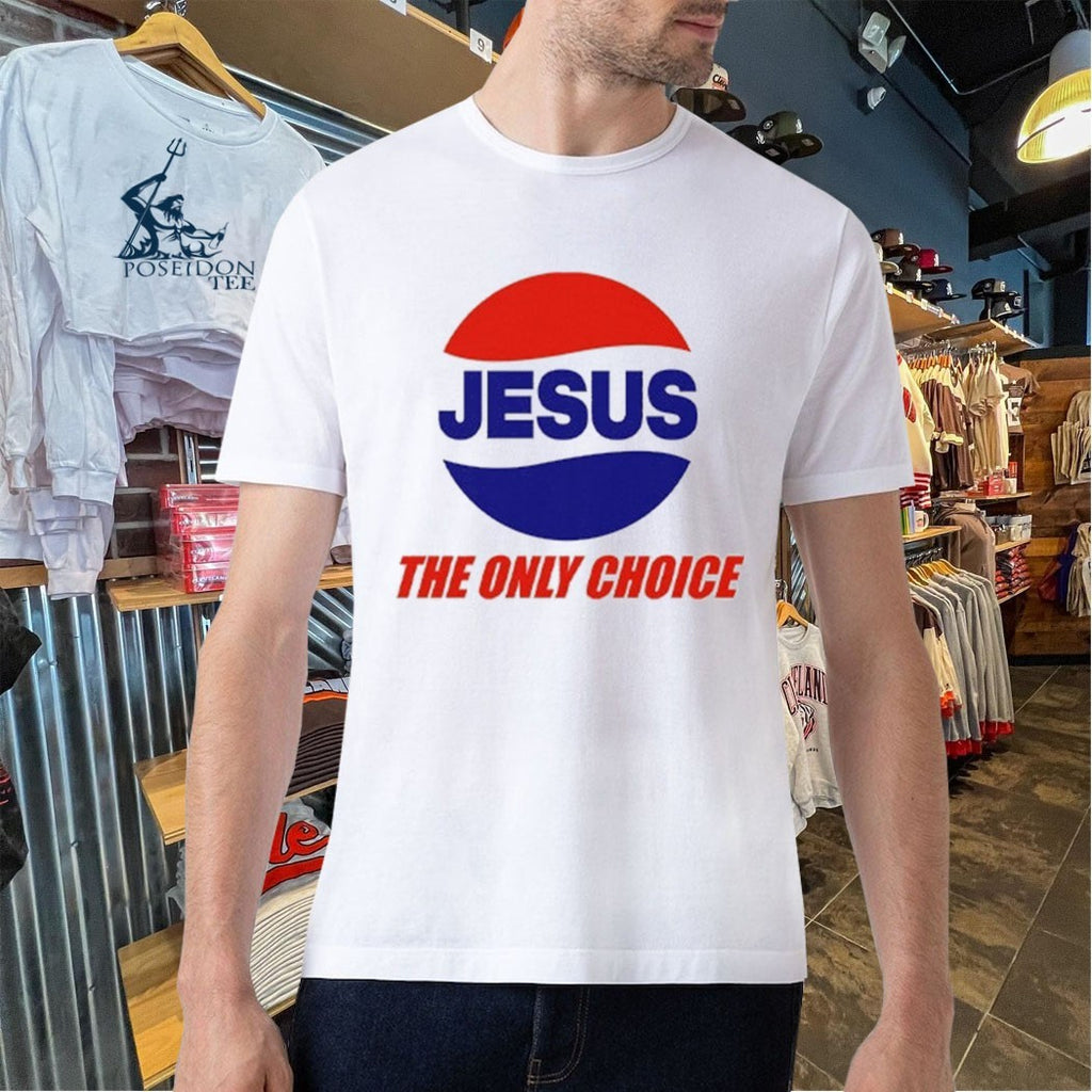 Okc Thunder Jalen Williams Jesus The Only Choice Pepsi Logo T-shirt
