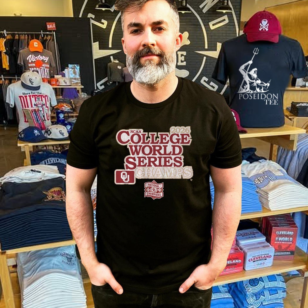 Oklahoma Baseball 2026 College World Series Champions T-shirt