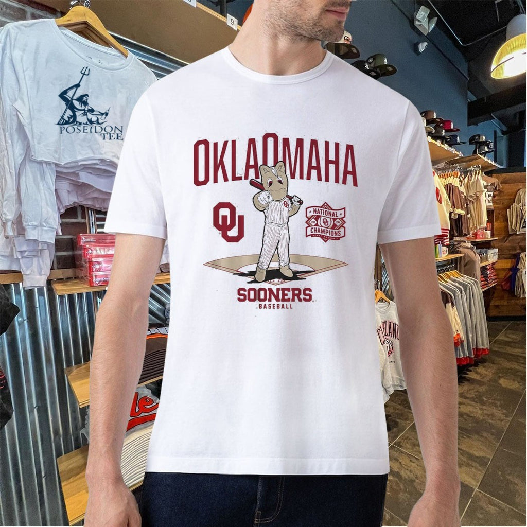 Oklahoma Baseball 2026 Ncaa Champions Diamond T-shirt