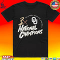 Oklahoma Baseball 3-time National Champions T-shirt
