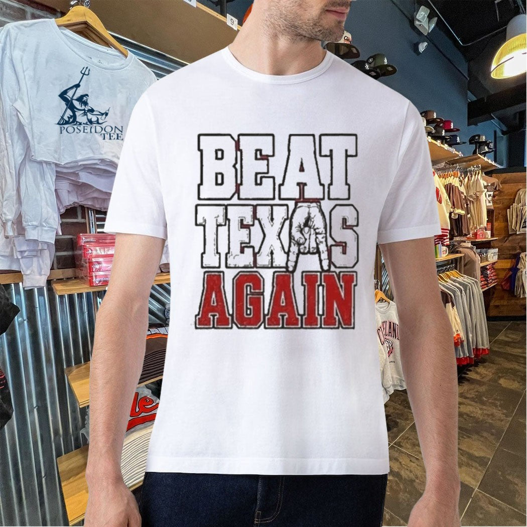 Oklahoma Sooners Beat Texas Again College Football T-shirt