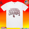 Oklahoma Sooners Women’s 2026 College World Series Champions T-shirt