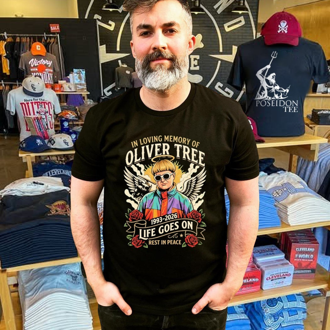 Oliver Tree Rip 1993 2026 Life Goes On Memorial T-shirt