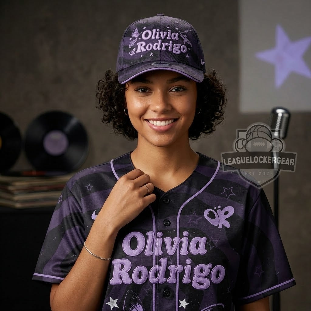 Olivia Rodrigo The Unraveled Tour 2026 Baseball Jersey