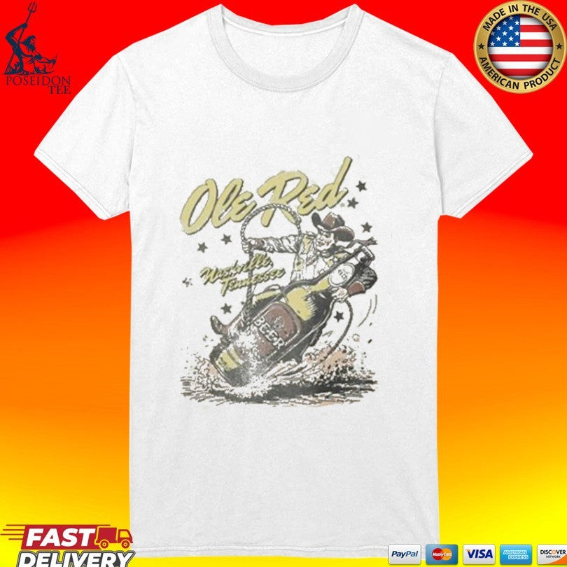 Opry Ole Red Nashville Beer Lasso T-shirt