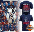 Paris Saint-Germain F.C. Back to Back Champions D’Europe 2025 2026 T-Shirt