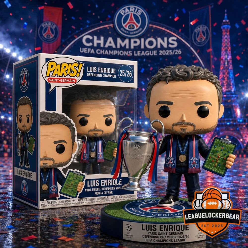 Paris Saint-Germain Luis Enrique UEFA Champions League Funko Pop Vinyl Figure