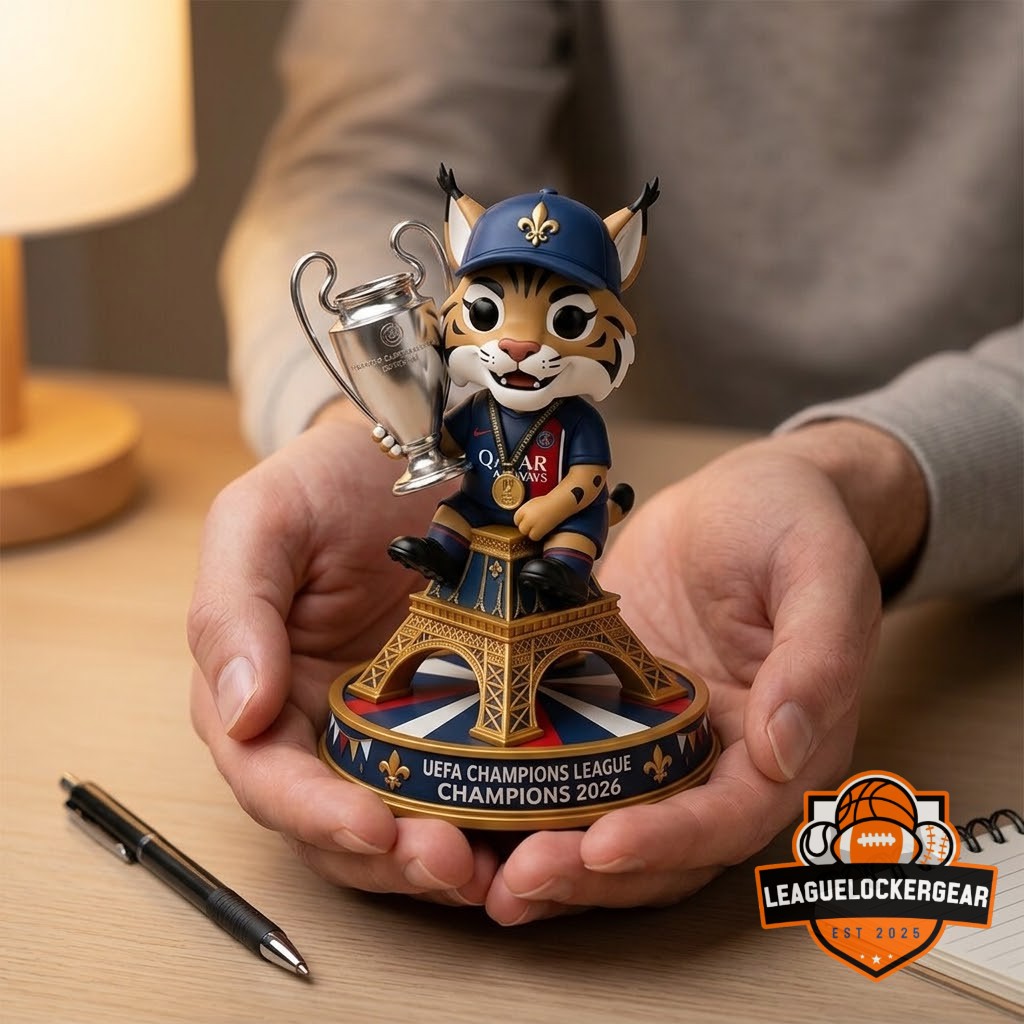 Paris Saint-Germain UEFA Champions League Champions 2026 Mascot Figurine