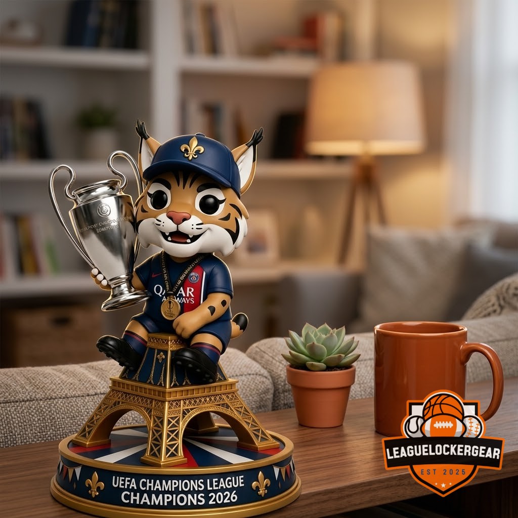 Paris Saint-Germain UEFA Champions League Champions 2026 Mascot Figurine