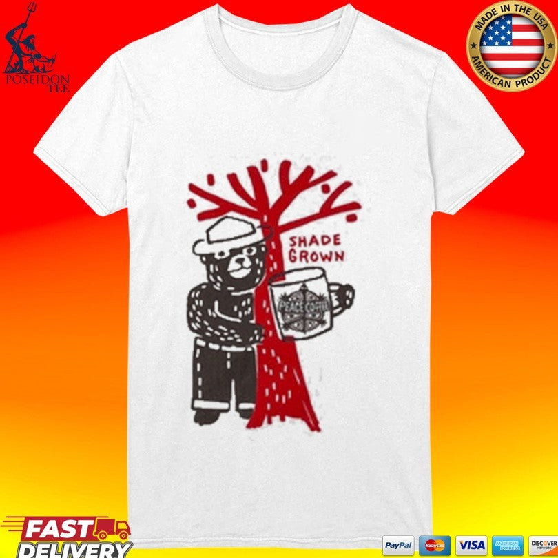 Peace Coffee Peace Smokey Shade Grown T-shirt