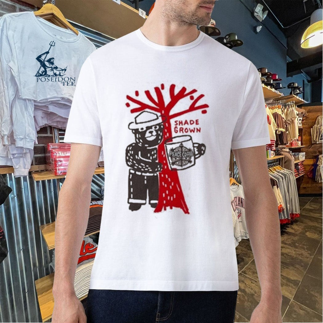 Peace Coffee Peace Smokey Shade Grown T-shirt