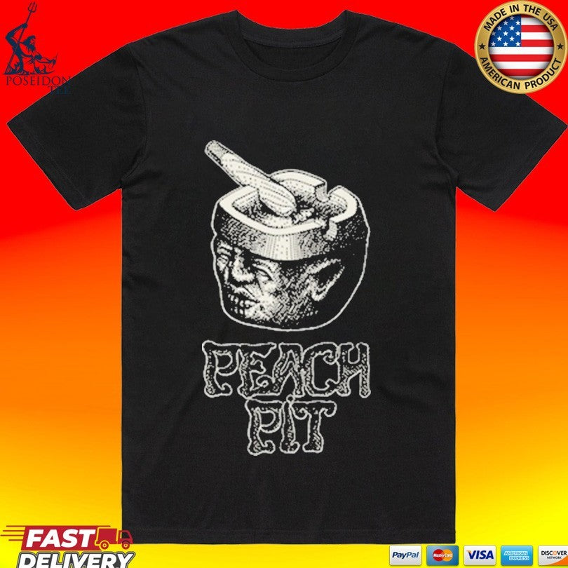 Peach Pit Stoned Head T-shirt