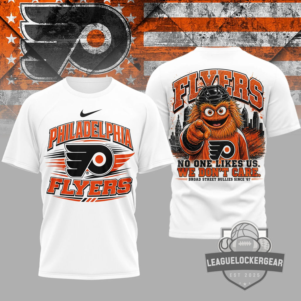 Philadelphia Flyers No One Likes Us We Don’t Care T-Shirt