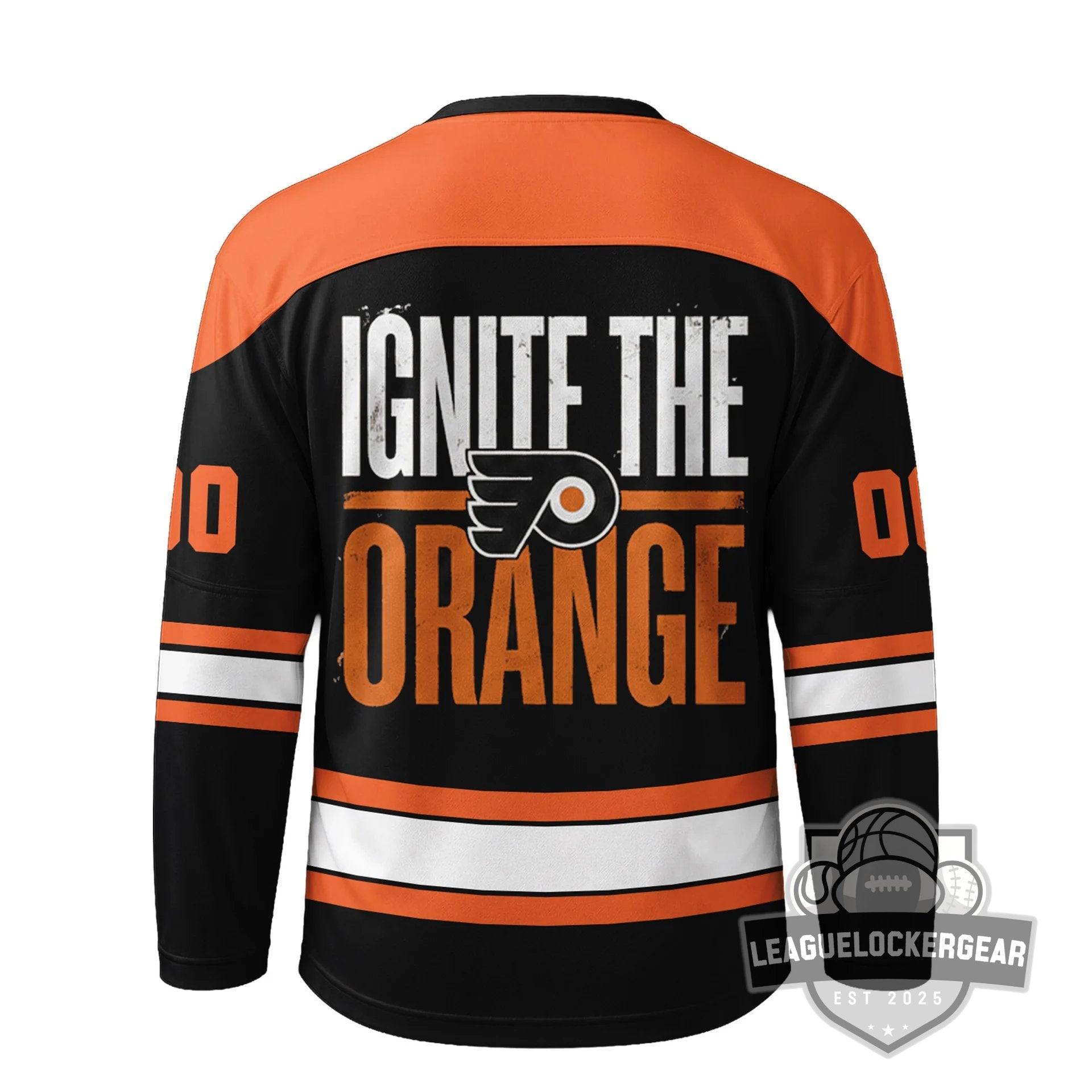 Philadelphia Flyers Believe Ignite The Orange Hockey Jersey