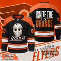 Philadelphia Flyers Believe Ignite The Orange Hockey Jersey