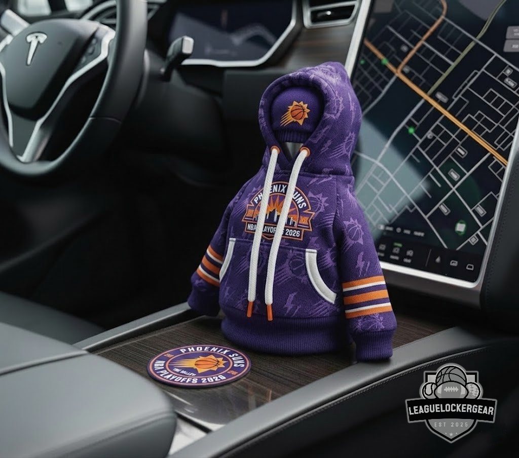 Phoenix Suns NBA Playoffs 2026 Car Gear Shift Hoodie