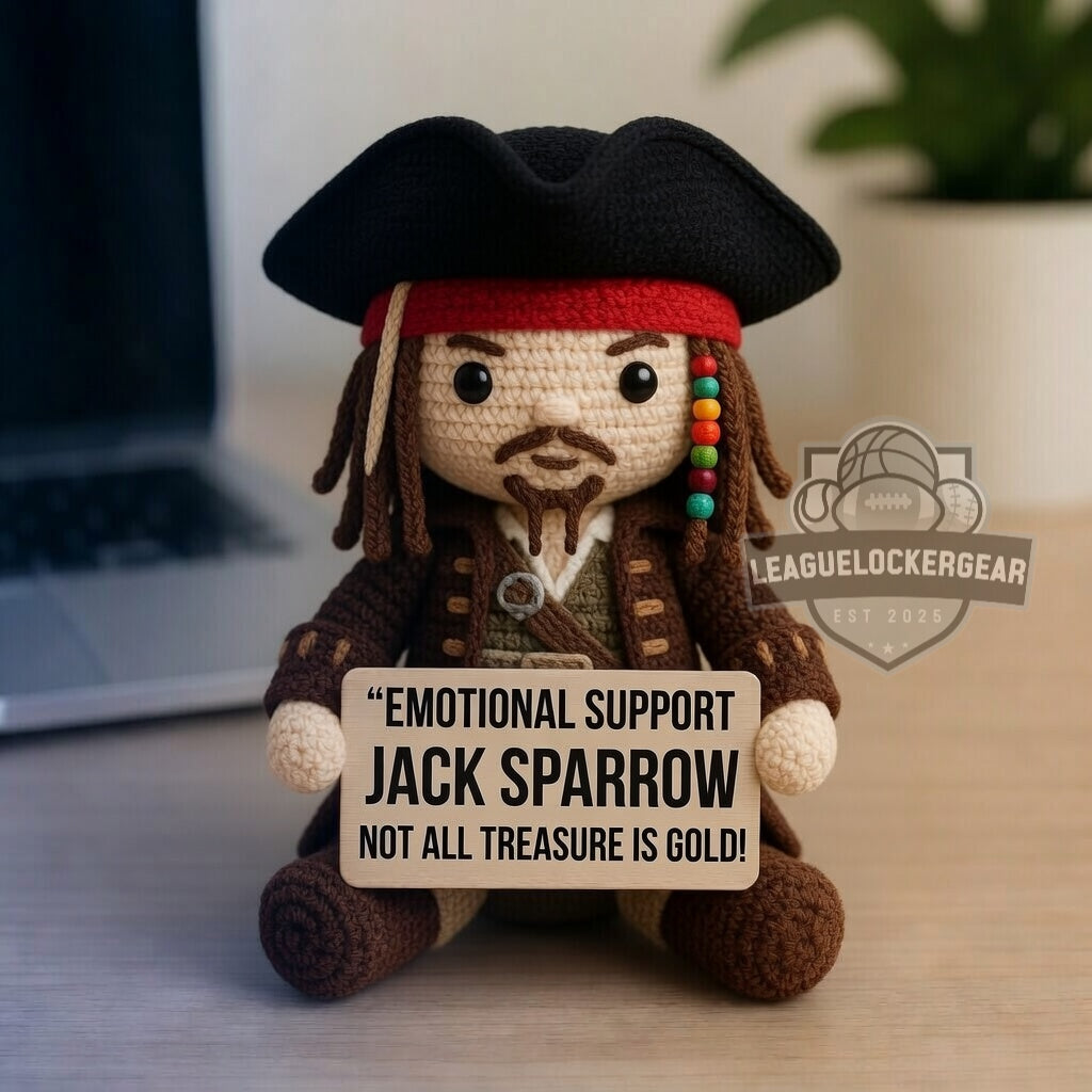 Pirates of the Caribbean Characters Emotional Support Crochet Dolls