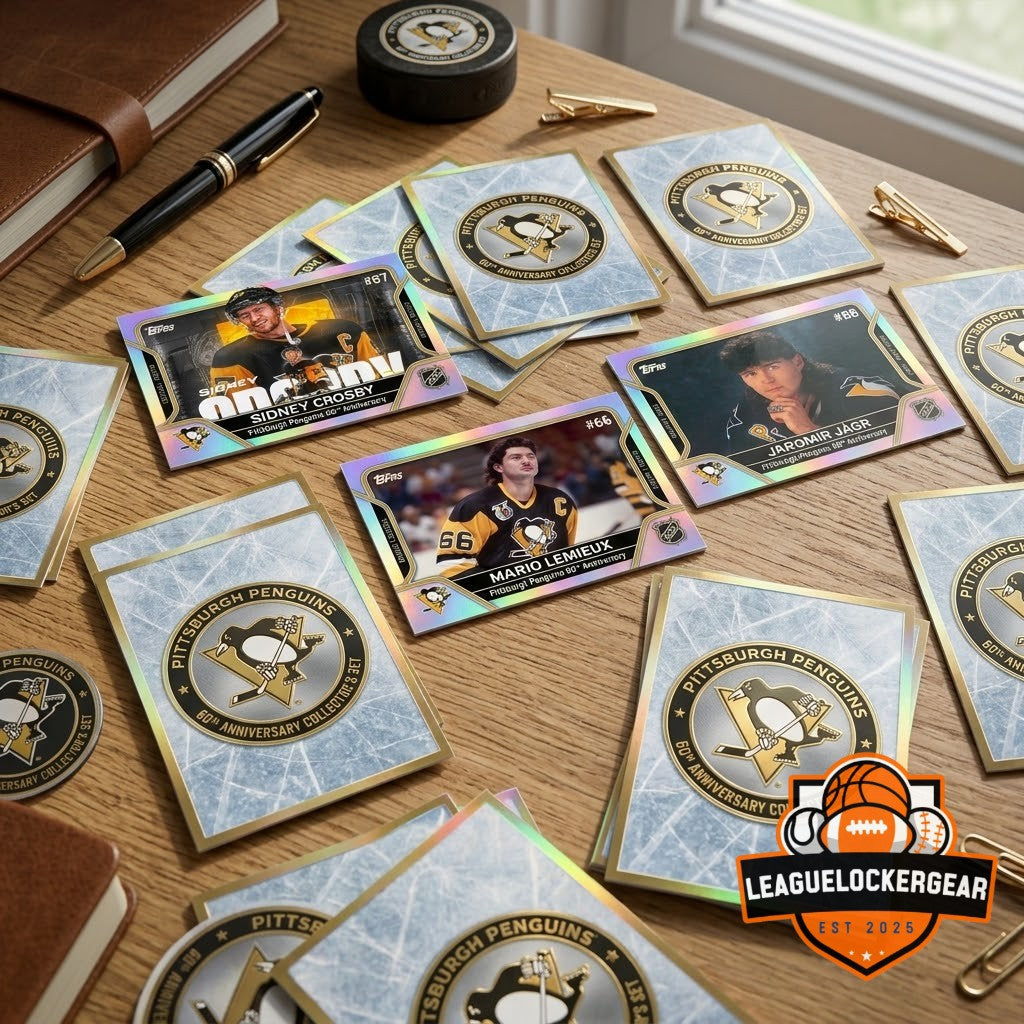 Pittsburgh Penguins 60th Anniversary Trading Card Set