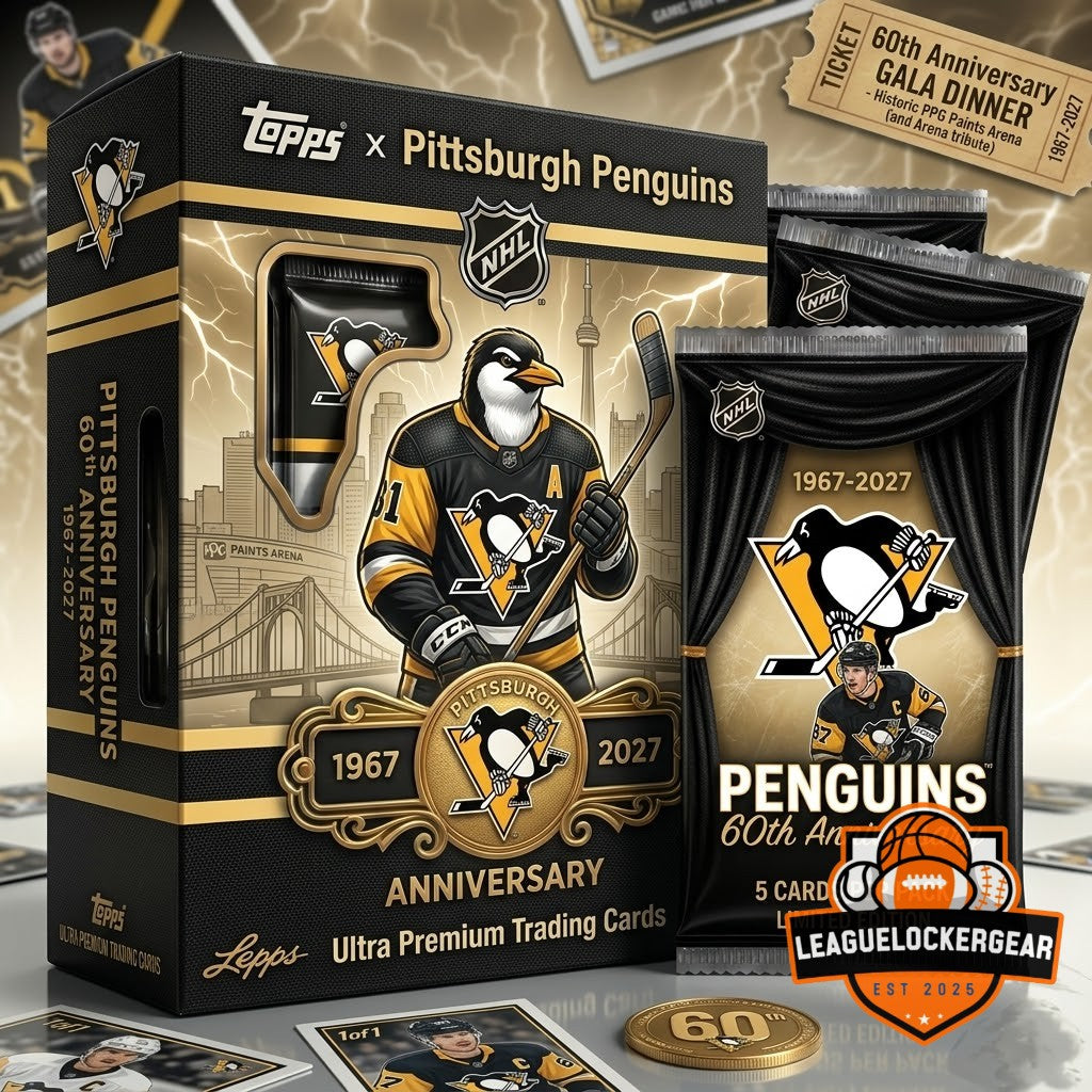 Pittsburgh Penguins 60th Anniversary Trading Card Set