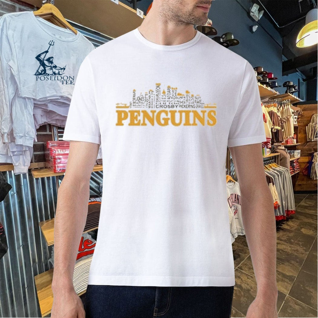 Pittsburgh Penguins City Roster T-shirt