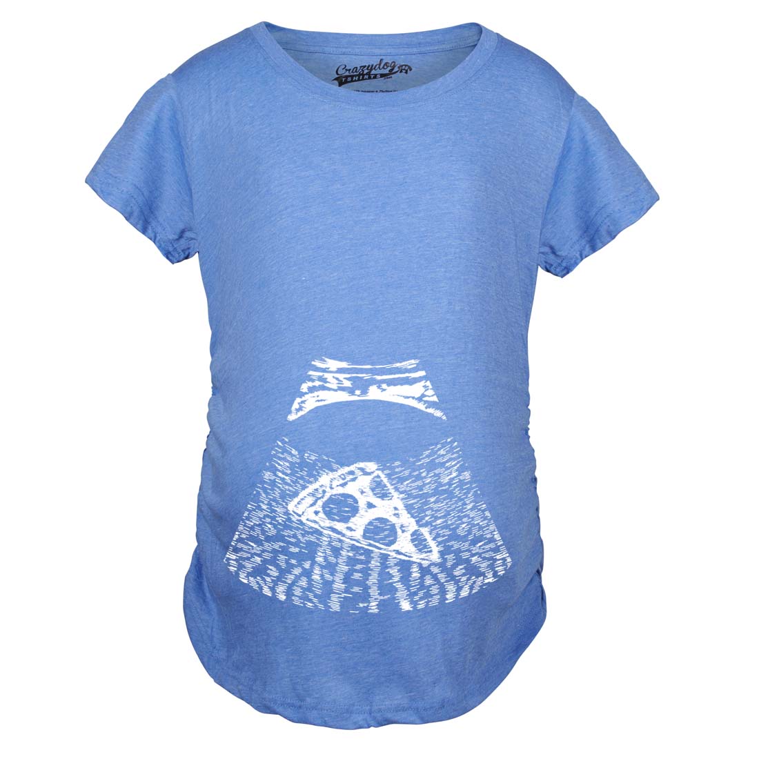 Ultrasound Pizza Maternity T Shirt