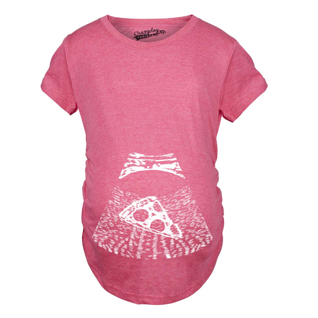 Ultrasound Pizza Maternity T Shirt