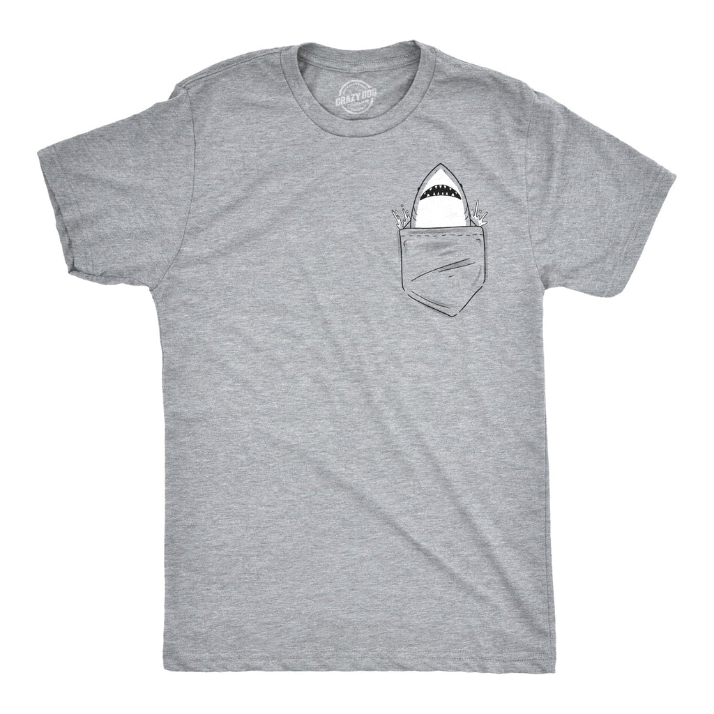 Pocket Shark Men's T Shirt