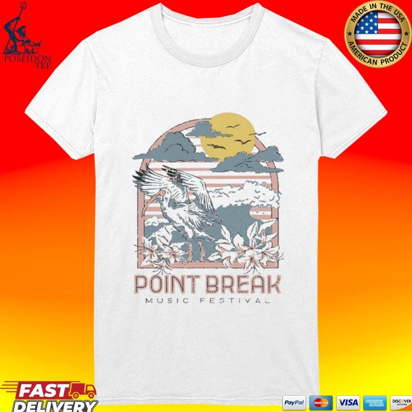 Point Break Music Festival 2026 Merch Ibis Wave T-shirt