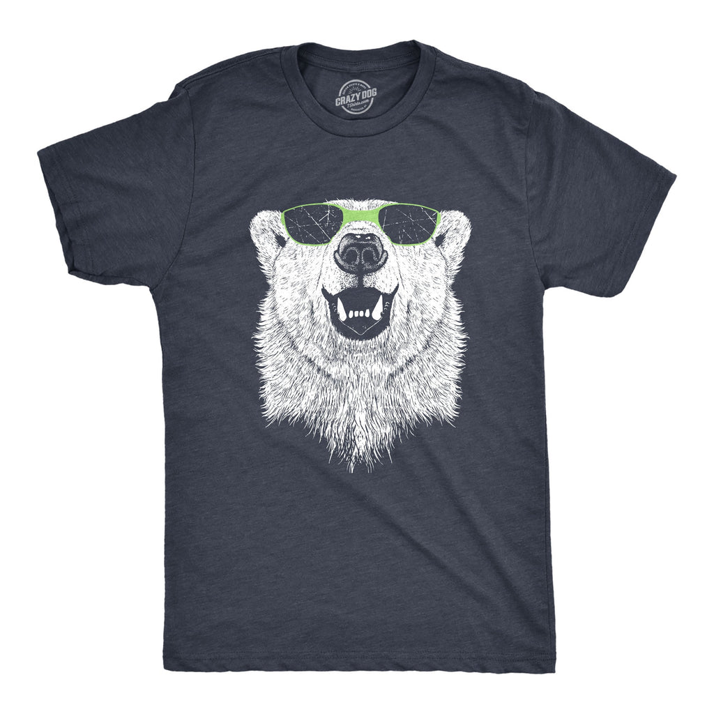 Polar Bear Wearing Sunglasses Men's T Shirt