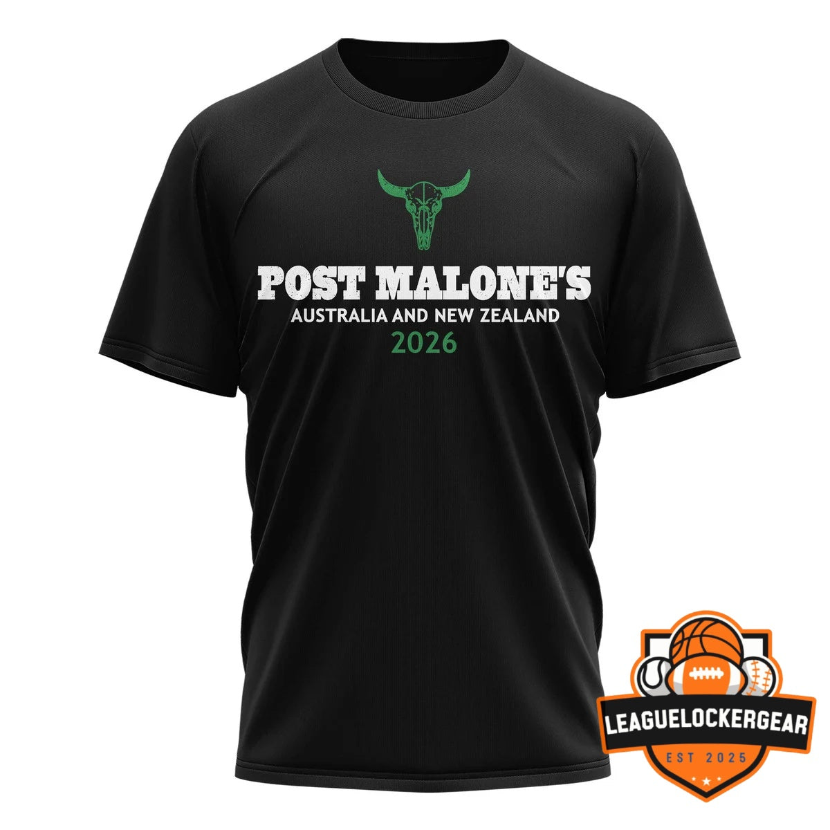 Post Malone Big Ass World Tour Australia and New Zealand 2026 T-Shirt