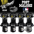 MLB All Team x Post Malone Big Ass Stadium Tour Baseball Jersey
