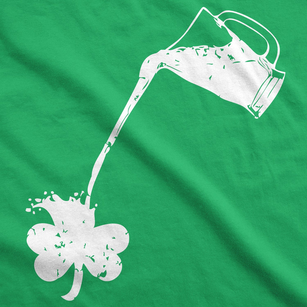 Pouring Shamrock Men's T Shirt