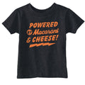 Powered By Macaroni And Cheese Toddler T Shirt