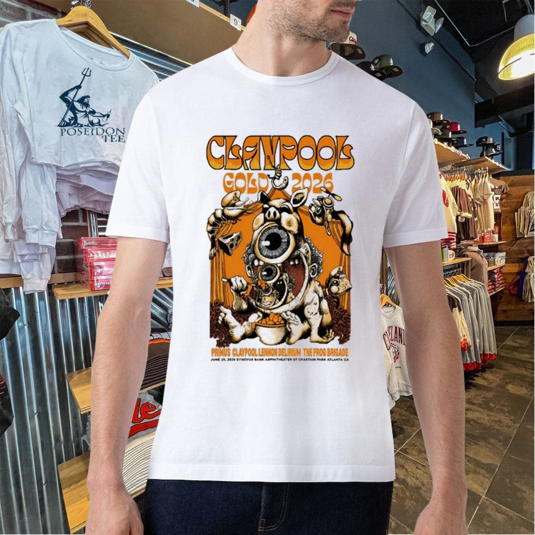Primus In Atlanta Ga On June 20 2026 T-shirt