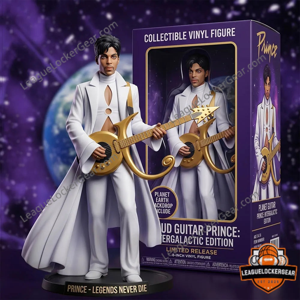 Prince Cloud Guitar Intergalactic Edition Collectible Vinyl Figure