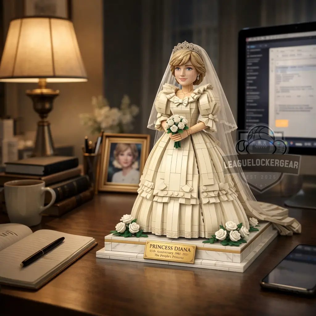 Princess Diana Royal Wedding 65th Anniversary Brick Set