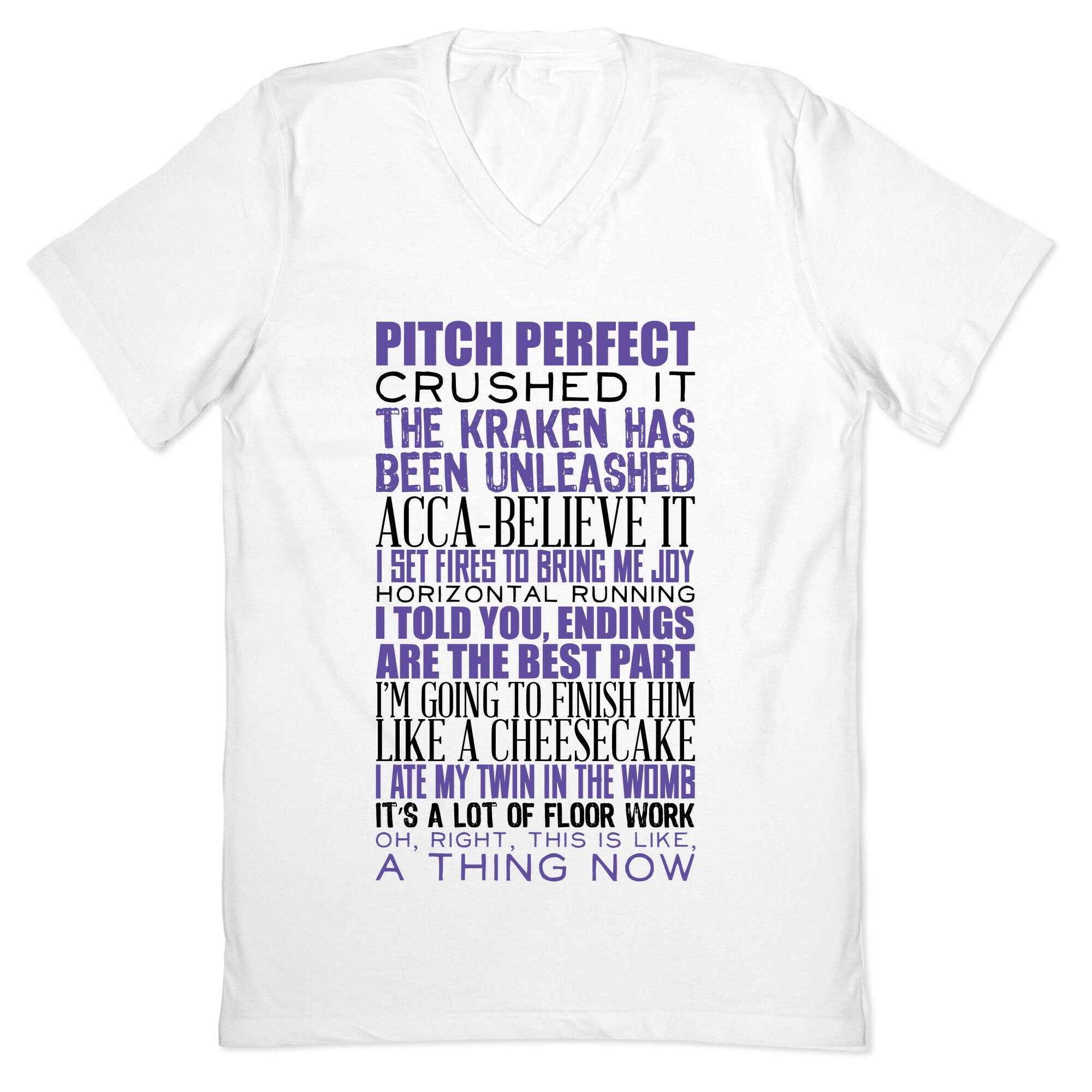 Pitch Perfect Quotes V-Neck