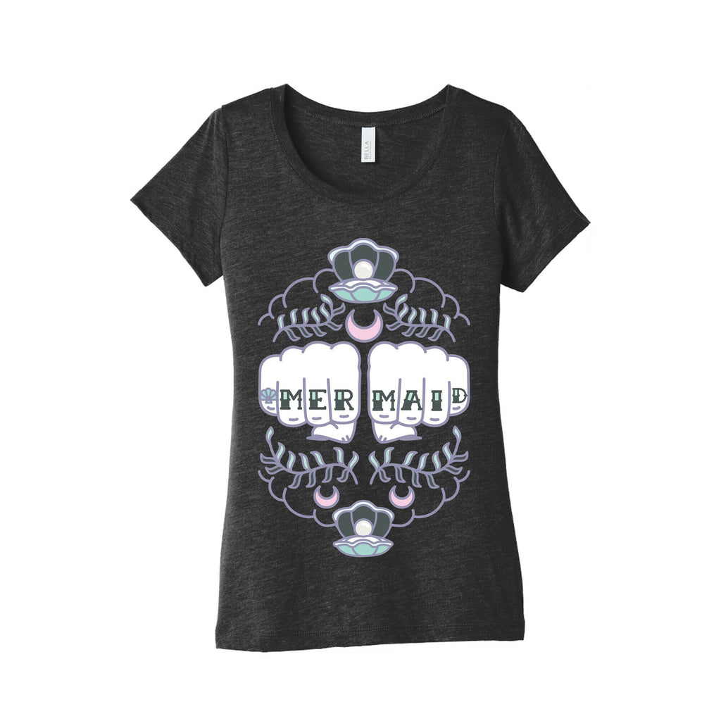 Mermaid Knuckles Women's Triblend Tee