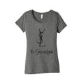 YSL Parody You Should Leave (black) Women's Triblend Tee