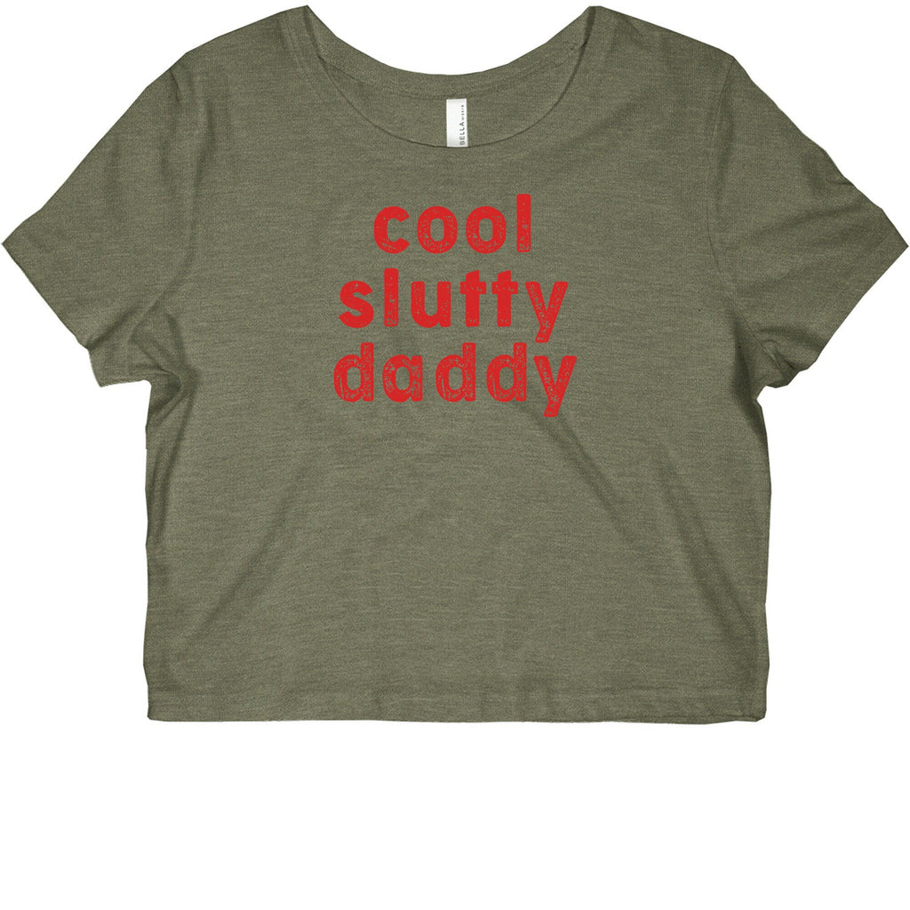 Cool Slutty Daddy Graphic Baby Tee