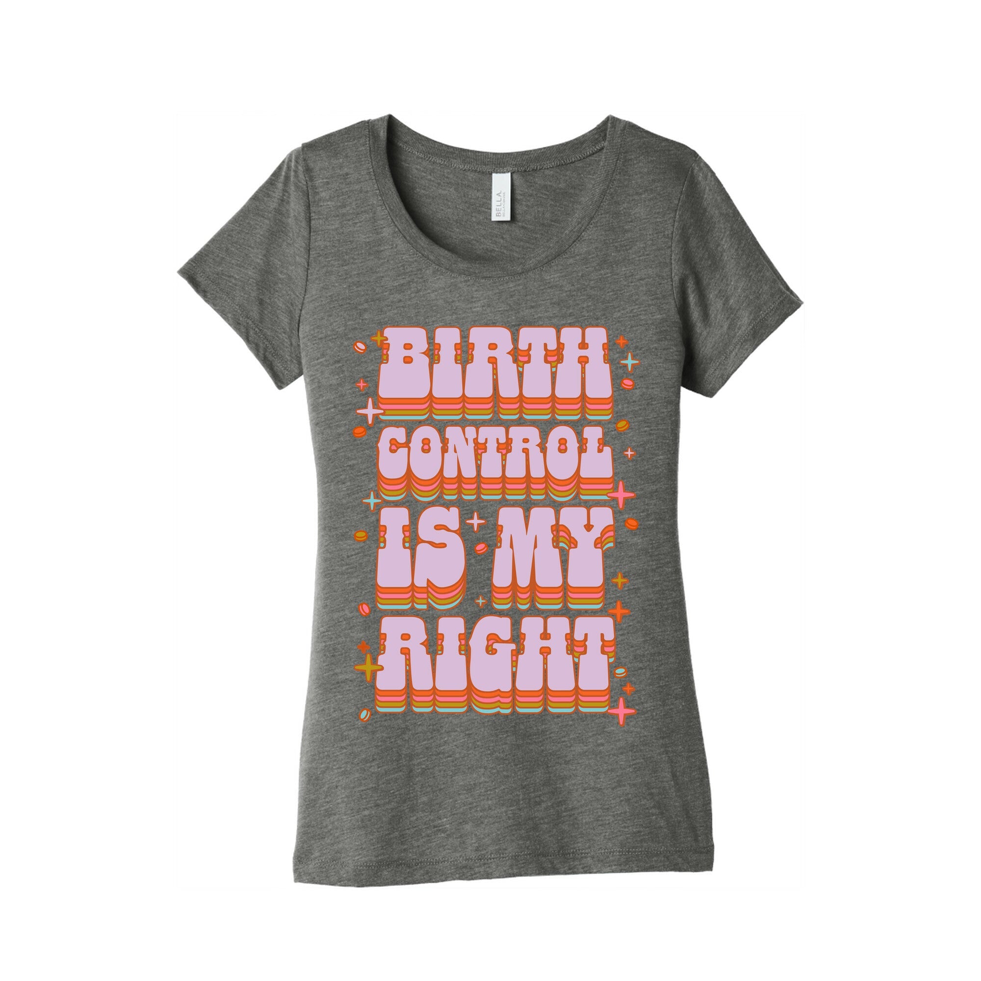 Birth Control is My Right Women's Triblend Tee