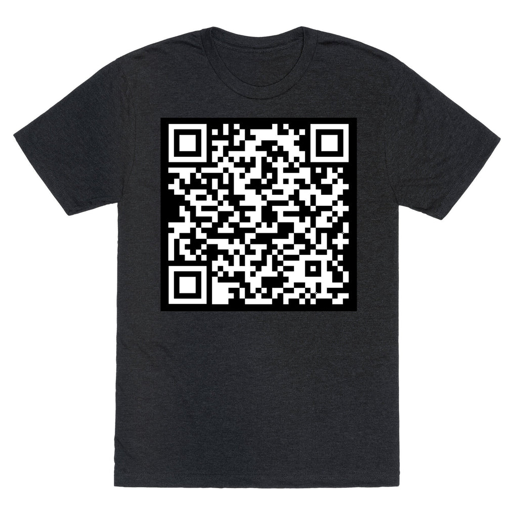Fuck Trump Secret QR Code Unisex Triblend Tee