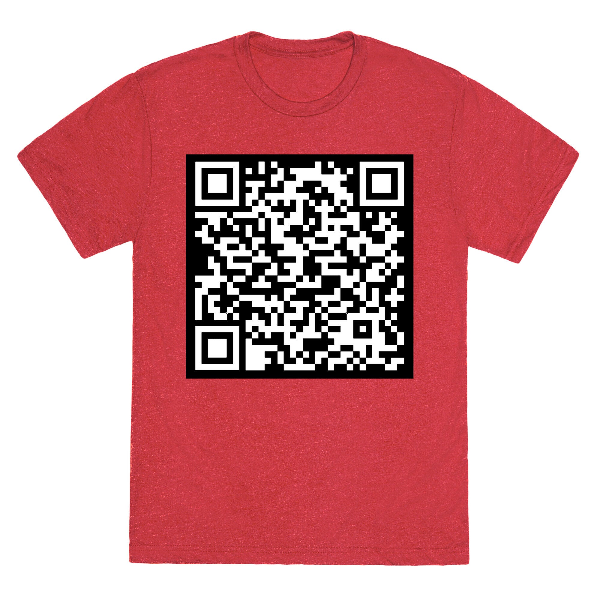 Fuck Trump Secret QR Code Unisex Triblend Tee